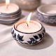 Handcrafted Modern Ceramic Tea Light Holders in Set of 4